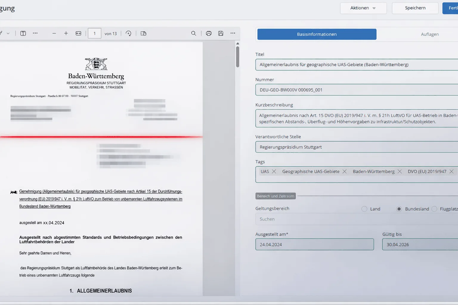 Dronesolut Software – Genehmigungen automatisieren